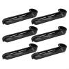 NINMORTH Pool Table Pocket Rails, 30 cm, Black Plastic, 6-Pack view 2