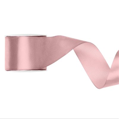 Light Dusty Rose Satin Ribbon 38mm x 25m