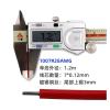 10-Pack JST ZH 1.5 mm 3-Pin Double-Ended Wire Cables, 30 cm, 28 AWG view 3