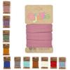 The Fabric Aunt Jersey Bias Tape | Pre-Folded Elastic Binding | Cotton Jersey | 3 Meters x 20mm (Old Pink 130) view 1