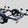 Heavy-Duty Boat Trailer Roller Set, Wobble Rollers for Boat and Yacht Trailers view 3