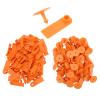 Hamwesh Cattle Ear Tags, 100 Count, Blank TPU Livestock ID Tags view 2