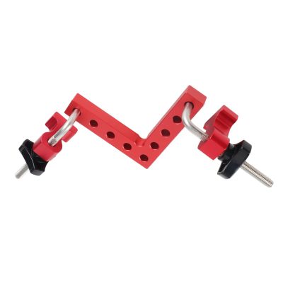 FTVOGUE 90-Degree Positioning Square, Right-Angle Aluminum Alloy Clamp, 100 mm