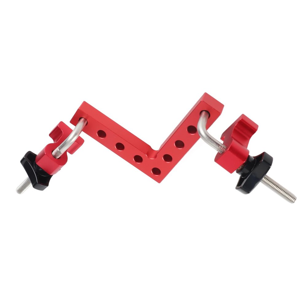 FTVOGUE 90-Degree Positioning Square, Right-Angle Aluminum Alloy Clamp, 100 mm