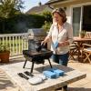 Complete Grill Cleaning Set with Barbecue Tools and Sponges view 3
