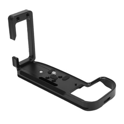 Plyisty Camera L-Bracket, Vertical and Horizontal Aluminum Quick-Release Plate with 1/4-Inch Screw Hole for R5 Mark II, R6 Mark II, R6C, R6, R5 Mark II Cameras