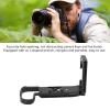 Plyisty Camera L-Bracket, Vertical and Horizontal Aluminum Quick-Release Plate with 1/4-Inch Screw Hole for R5 Mark II, R6 Mark II, R6C, R6, R5 Mark II Cameras view 3