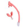 Jelquix 2-in-1 Silicone Dry Snorkel with One-Way Drain Valve, Pink view 2
