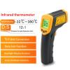 Digital Infrared Thermometer with Laser Targeting, Data Logging, Min/Max/Average Tracking, Alarms, and Backlight view 2