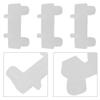 Belnotelt Rubber Bushings, Compatible with 250W/900W, Upper Bottom, Dampers, Replacement Parts for MB1001/201 Mixers, White, 3-Pack view 2