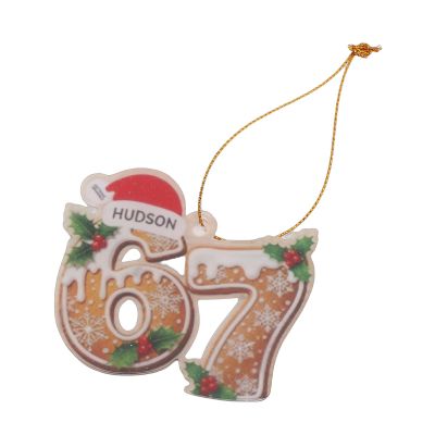 Hamwesh 6-7 Christmas Ornament