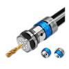 Floating Tapping Holder, Telescopic Tap Chuck, Compatible with VER20, VER25, TER20, TER25, TER32 (Square Handle GS-TER25-20X20) view 3
