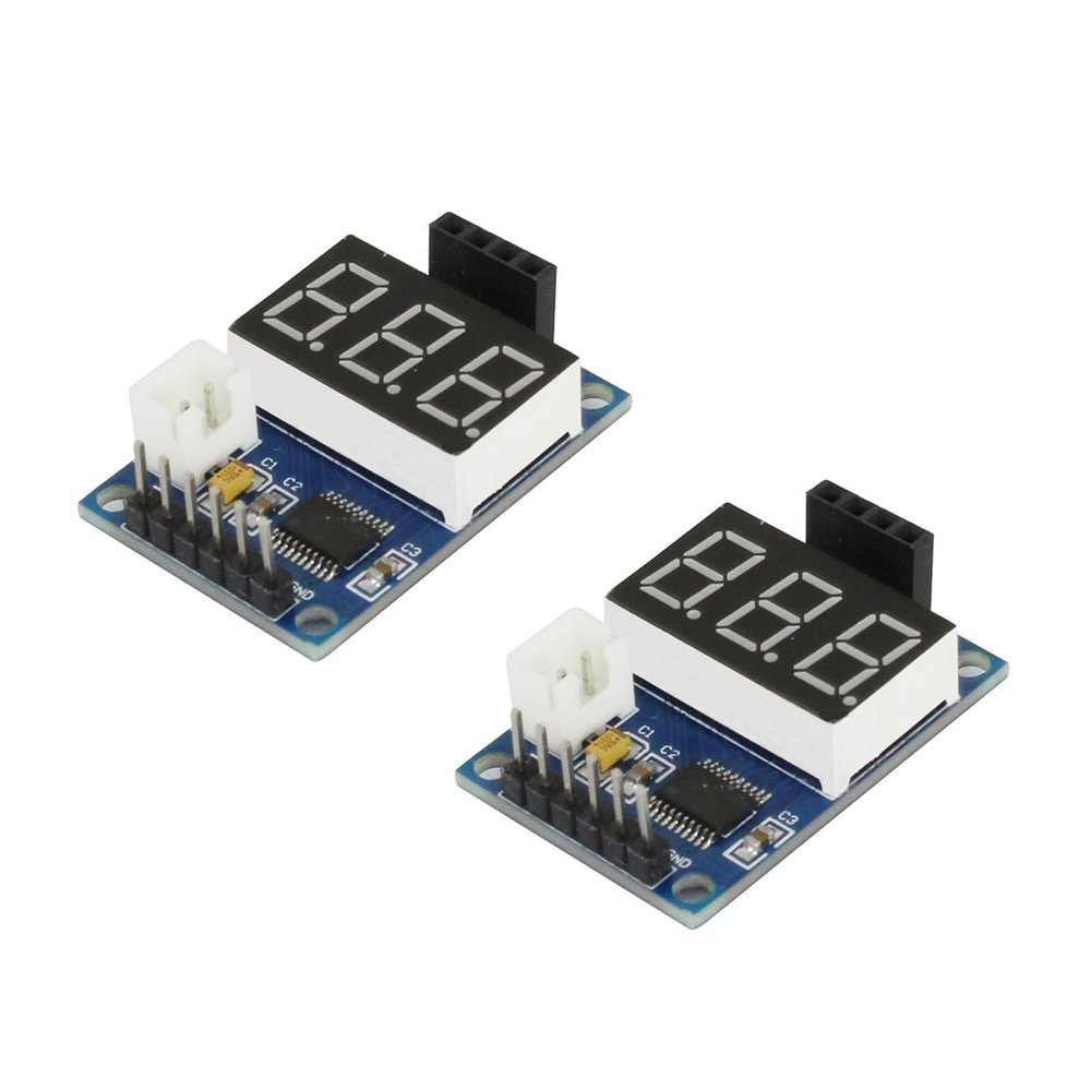 Kangnice 2-Pack SR04 Ultrasonic Transducer Modules, 5 V Distance Measurement, STM8S103 SR04 Detection, High-Precision Ultrasonic Component