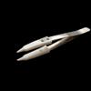 PTFE Tweezers for Semiconductor and Laboratory Use, Sharp/Blunt Tip, 1 Piece (3 mm Blunt Tip, 149 mm Length) view 1