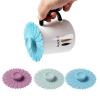 6-Piece Reusable Cup Lids, Dustproof Covers for Coffee and Tea view 2