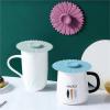 6-Piece Reusable Cup Lids, Dustproof Covers for Coffee and Tea view 3