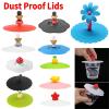 5Pcs Silicone Dust Proof Cup Lids view 3