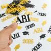 COMOOKA Graduation 2026 Confetti Black Gold - 100 pcs view 4