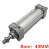 MBB40 X 25-200 Mini Pneumatic Air Cylinder, Double-Acting Standard Cylinder, Single-Rod Drive (200 mm) view 2