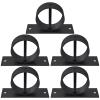 Dolltobe 304 Stainless Steel Cable Railing Set, 5 Clamps, 12 cm, 5 cm Rings, with Screws and Drill view 1