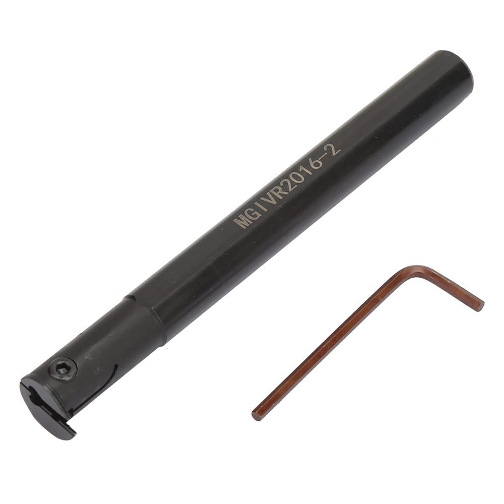 ANKROYU MGIVR2016 2 CNC Tool Holder, Internal Grooving and Turning, Boring Bar, Right-Hand, 16 mm Shank, 180 mm Length