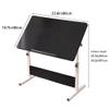 Height-Adjustable Drawing and Art Desk for Artists, with Adjustable Angle view 3
