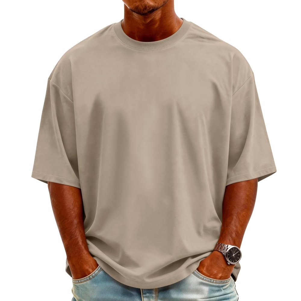 Men's Slim-Fit Short-Sleeve Crew-Neck T-Shirt with Graphic, Size M