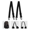 WJIAYAO Ski Boot Carry Straps, 2-Pack, Adjustable Nylon Shoulder Straps view 2
