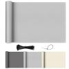 Shade&Beyond Balcony Privacy Screen 55 x 450 cm, Light Gray view 1