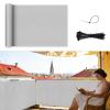 Shade&Beyond Balcony Privacy Screen 55 x 450 cm, Light Gray view 2