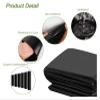 WTUIJQW Pond Liner, 4 x 6 m / 5 x 8 m / 6 x 9 m / 7 x 10 m HDPE Underlay for Fish Ponds (4 x 5 m / 13.1 x 16.4 ft) view 3