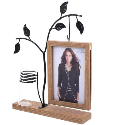 Alasum Double-Sided Iron Photo Frame with String Lights