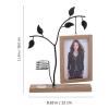 Alasum Double-Sided Iron Photo Frame with String Lights view 2