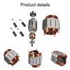 EaseSunny Rotor/Stator Carbon Brush Kit for Makita HR4001C, HR4010C, HR4011C — Replacement Parts 513633-7, 625758-6, CB350 view 3