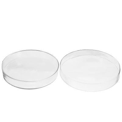 Thick-Walled Borosilicate Glass Petri Dish for Cell Cultures with Lid