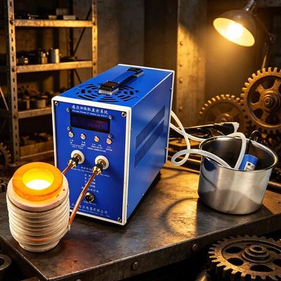 GLBMXDD High-Frequency Induction Heater, Industrial Induction Forging Furnace, 26 kW, Digital Display, for Steel Wire Annealing and Hot-Press Forming of Tableware, 3000 W