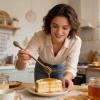 Wooden Honey Dipper Spoon view 3