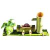 YGFBLSZ Handcrafted Bamboo Fountain with Water Wheel, 80 cm (31 in) view 1