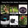 YGFBLSZ Handcrafted Bamboo Fountain with Water Wheel, 80 cm (31 in) view 4