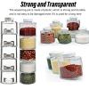 Clear Spice Box, 6-Piece Set, Transparent Stackable Containers view 4