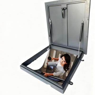 Sturdy Roof Access Hatch with Gas Strut, Watertight and Rustproof