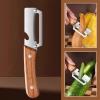3-in-1 Multifunctional Kitchen Peeler with Wooden Handle view 3