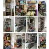 FGXHHS Kitchen Island, Multifunctional Stainless Steel Baker's Rack with Adjustable Shelves, 70 cm view 3
