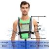 Unisex Fishing Life Jacket, High Buoyancy, Lightweight, Adjustable Straps for Kayaking and Water Sports (Red) view 3