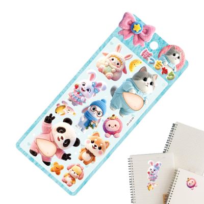 3D Animal Stickers for Kids