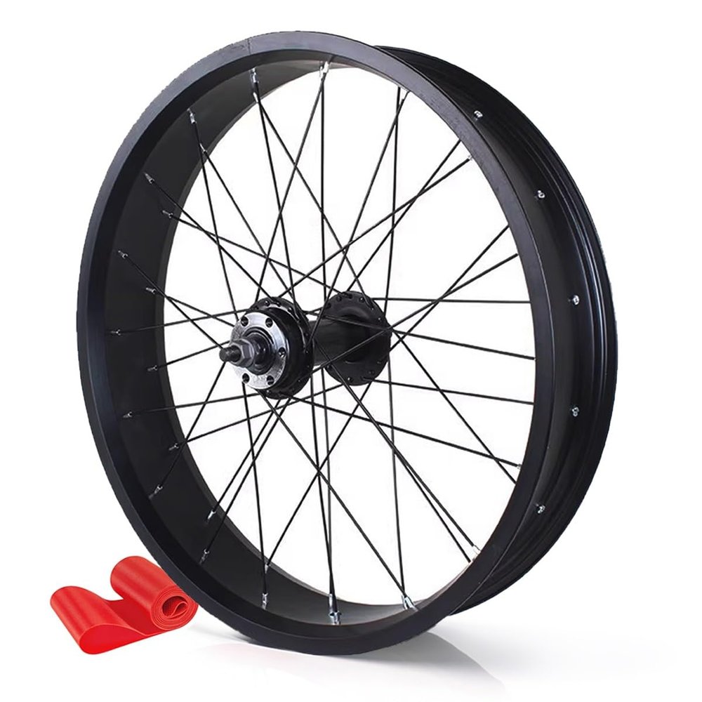 20/24/26 x 4.0–4.9 in Fat Bike Wheels for Snow Tires