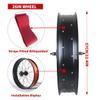 20/24/26 x 4.0–4.9 in Fat Bike Wheels for Snow Tires view 3