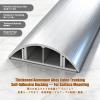 YFAURNDE Floor Cable Raceway, Flat Cable Cover, Scratch- and Wear-Resistant, Durable (No. 12, 1 m) view 3