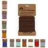 The Fabric Aunt Jersey Bias Tape | Pre-Folded Elastic Binding | Cotton Jersey | 3 Meters x 20mm (Dark Brown 580) view 1
