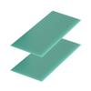 YTSMZX FR4 Fiberglass Epoxy Board, Green, 100 x 200 mm, 10 mm Thick, 2-Pack view 1